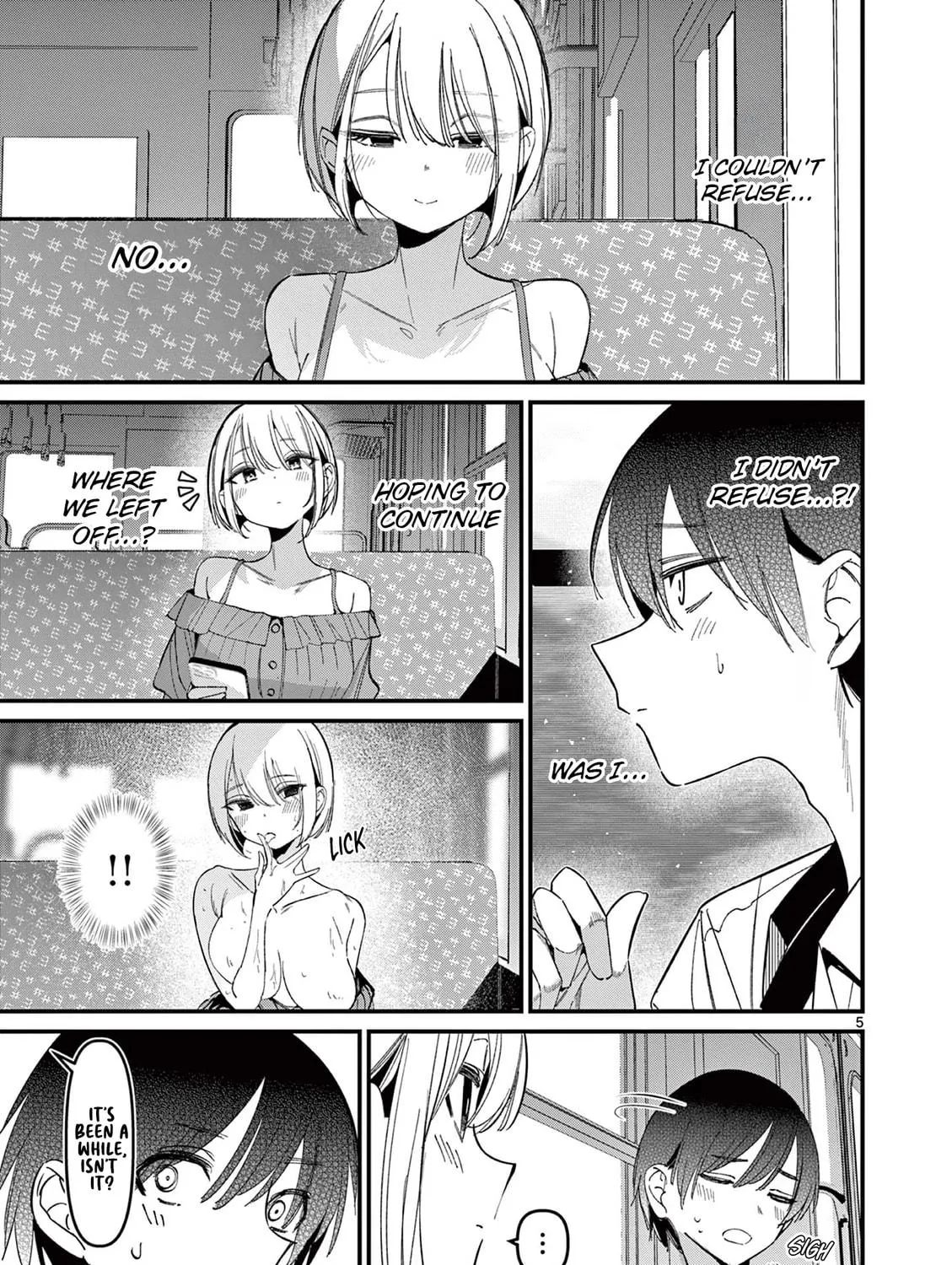 Read His Girlfriend chapter 44 image 8 on Lezhin