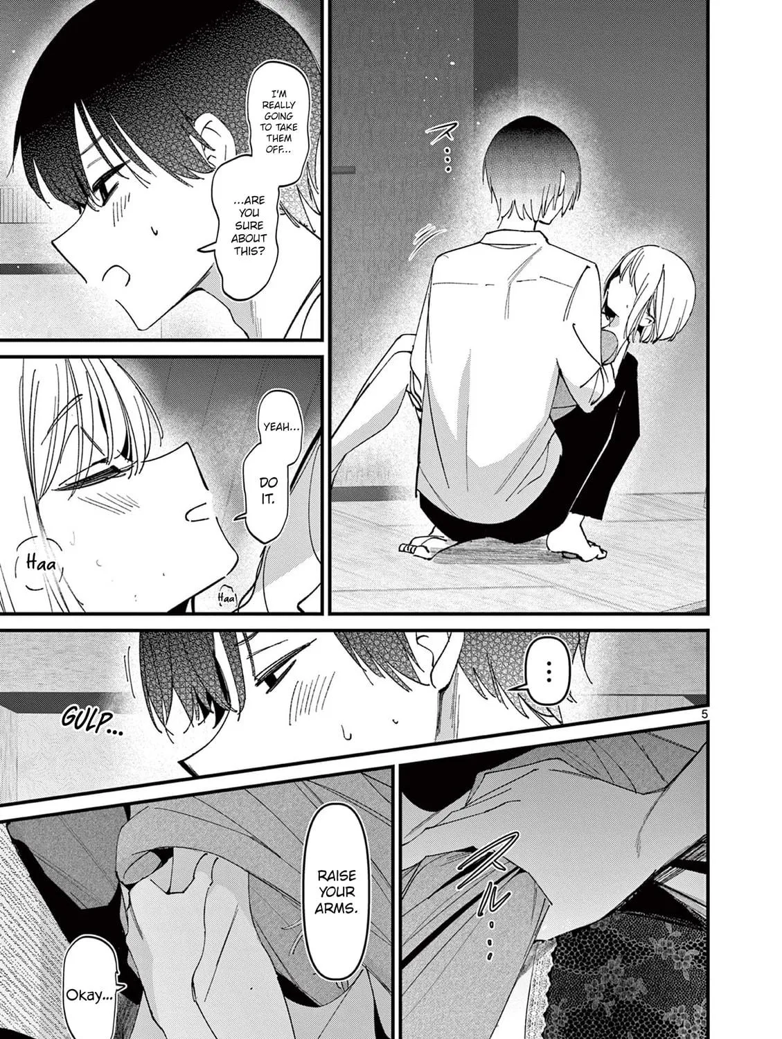 Read His Girlfriend chapter 46 image 8 on Lezhin