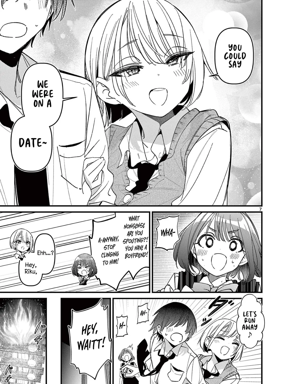 Read His Girlfriend chapter 57 image 12 on Lezhin