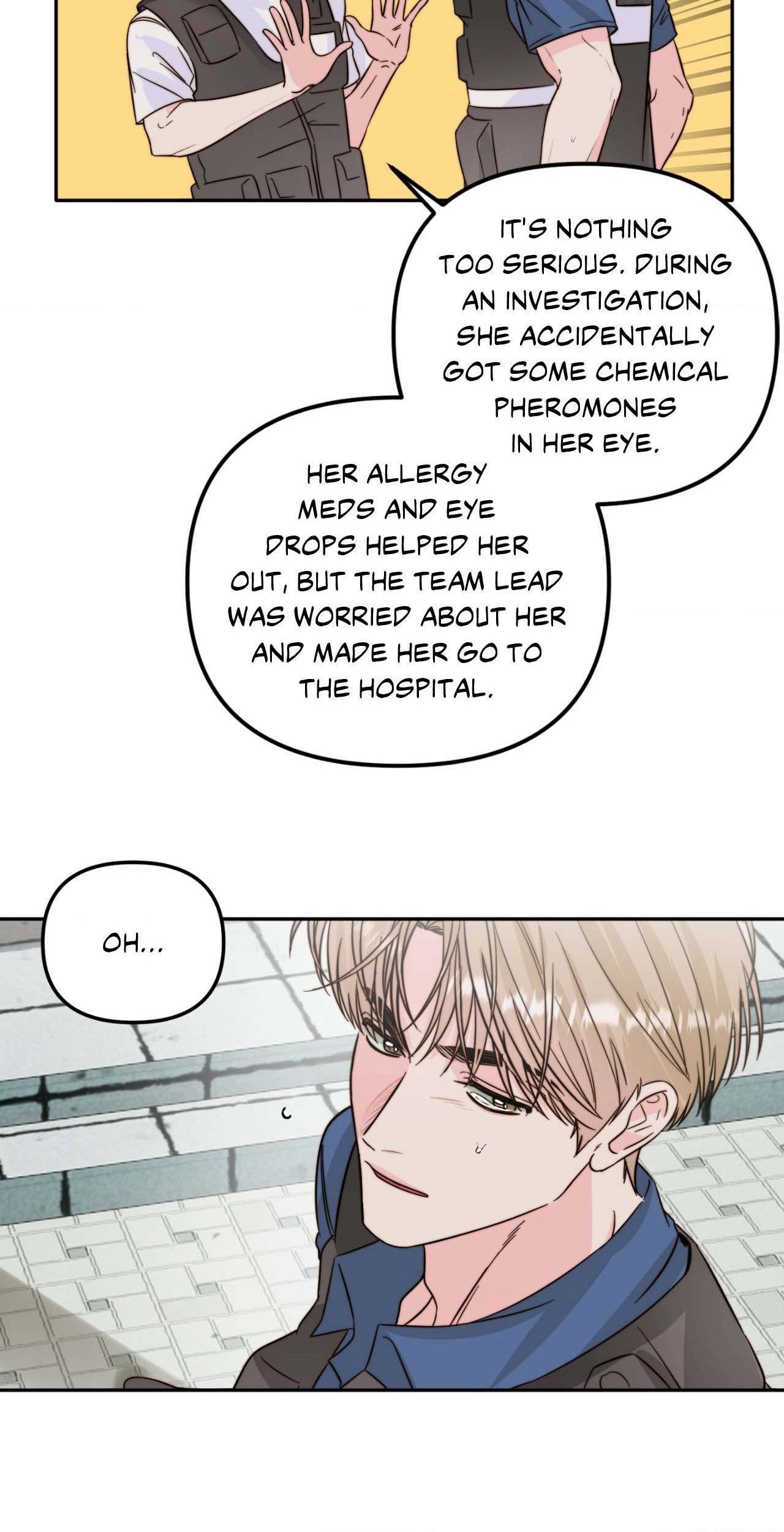 Read Histamine Heartbreak chapter 21 image 4 on Lezhin