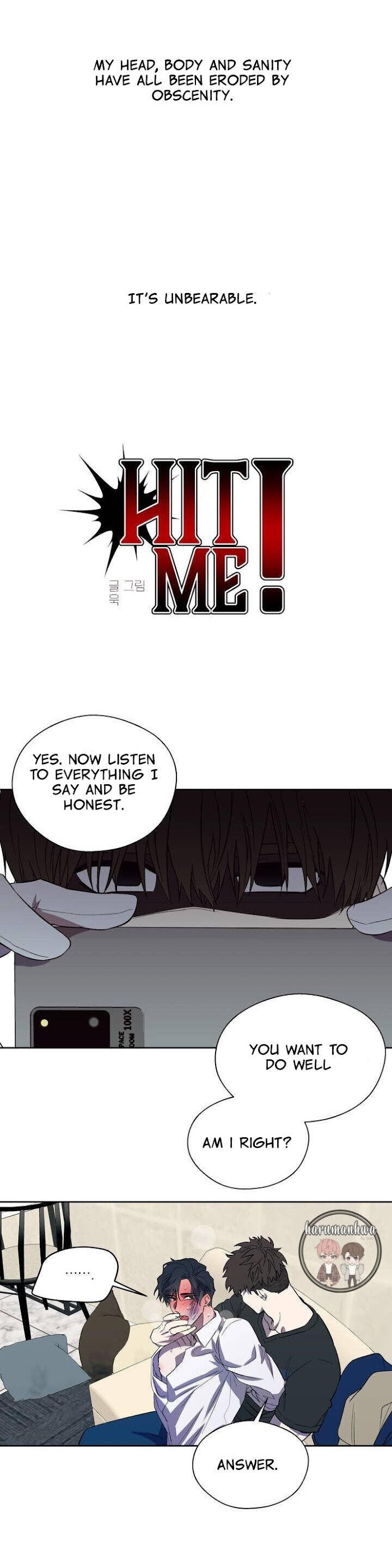 Read Hit Me! chapter 4 image 3 on Lezhin