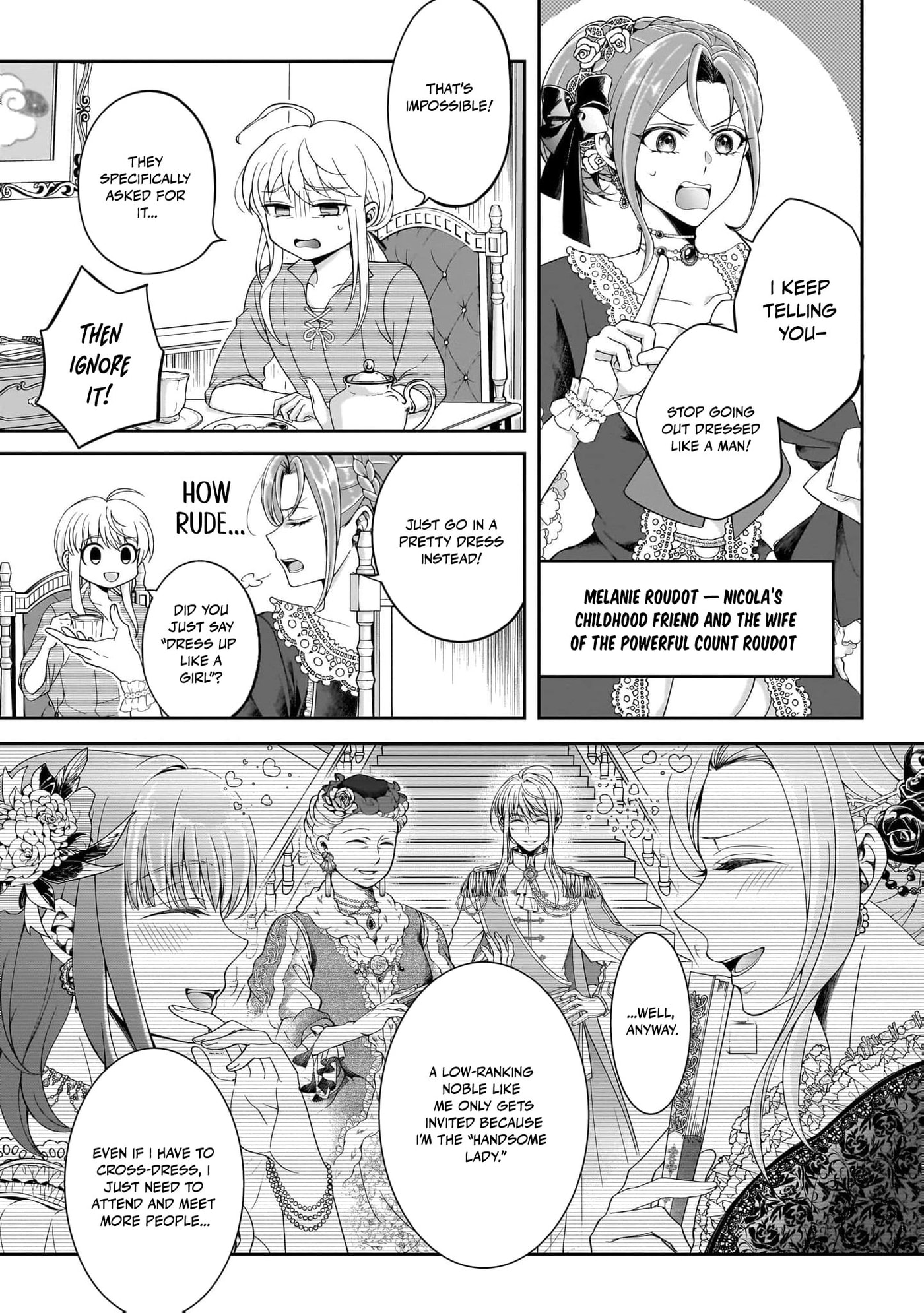 Hito Yonde, Ikemen Reijou Chapter 1 page 12 - 
