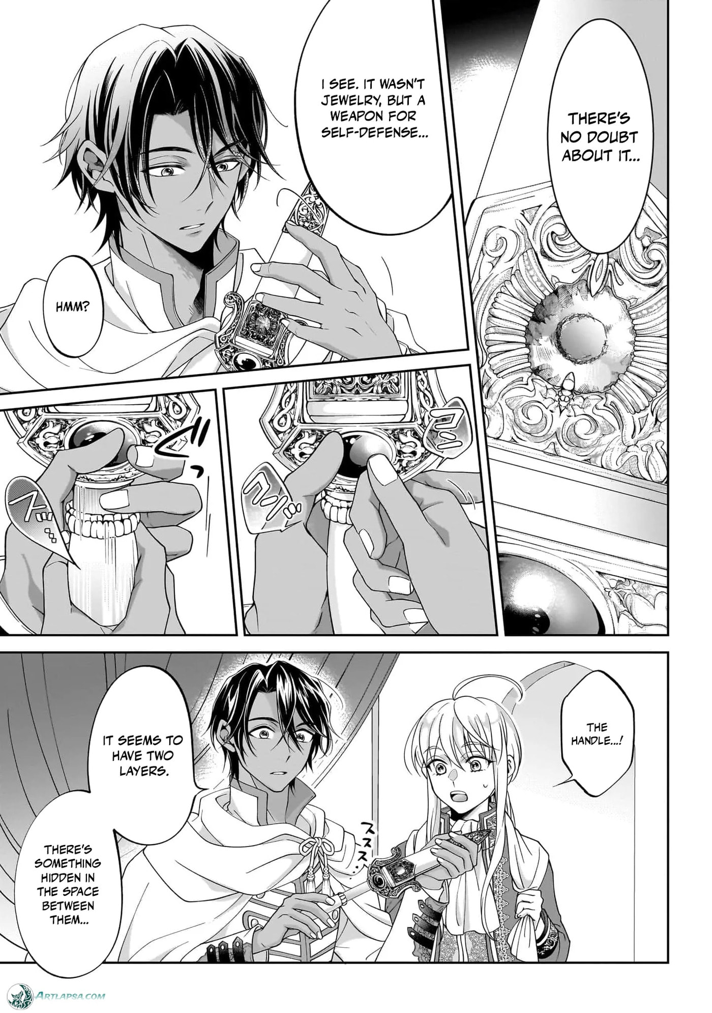 Hito Yonde, Ikemen Reijou Chapter 12 page 21 - 