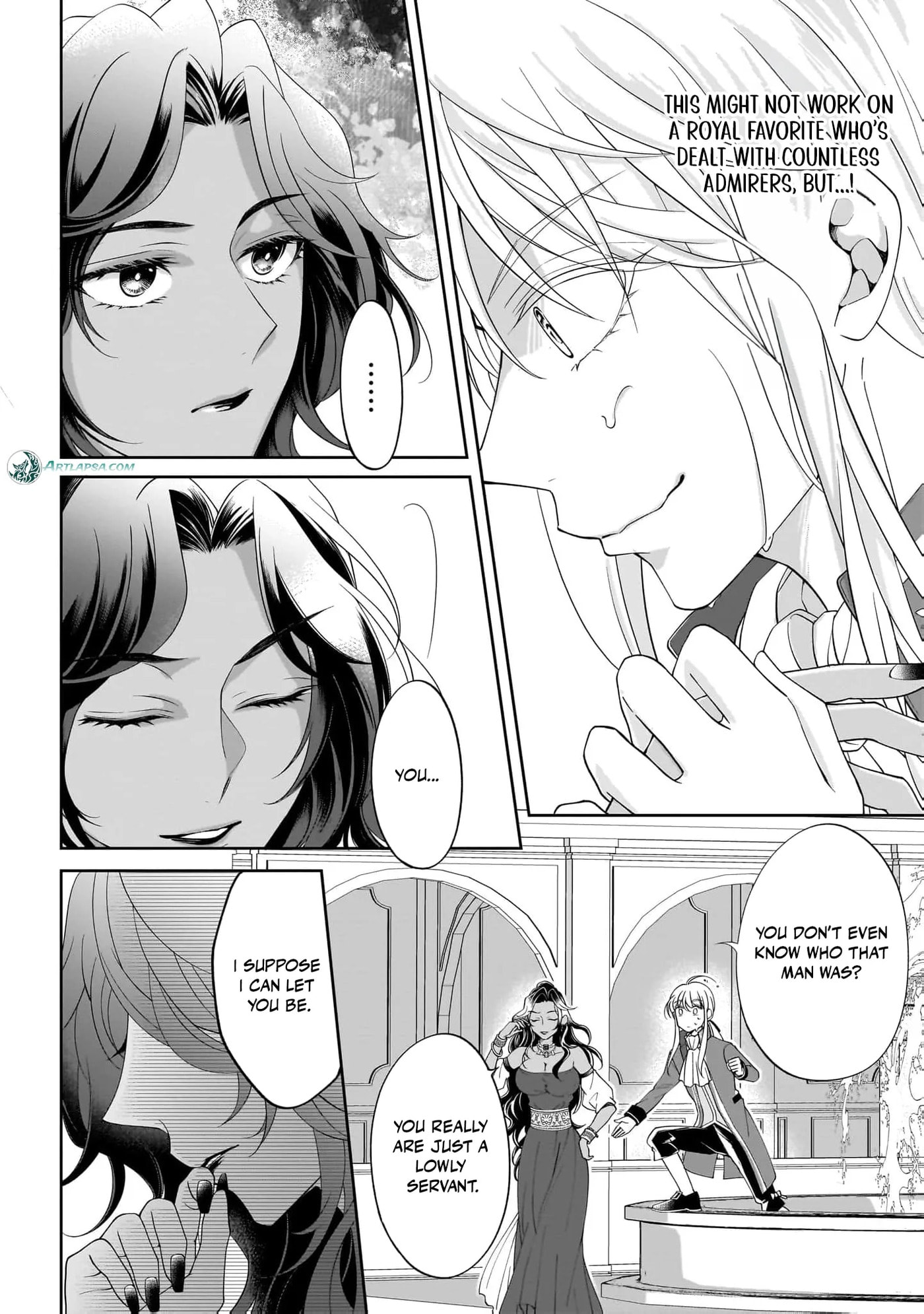 Hito Yonde, Ikemen Reijou Chapter 12 page 8 - 