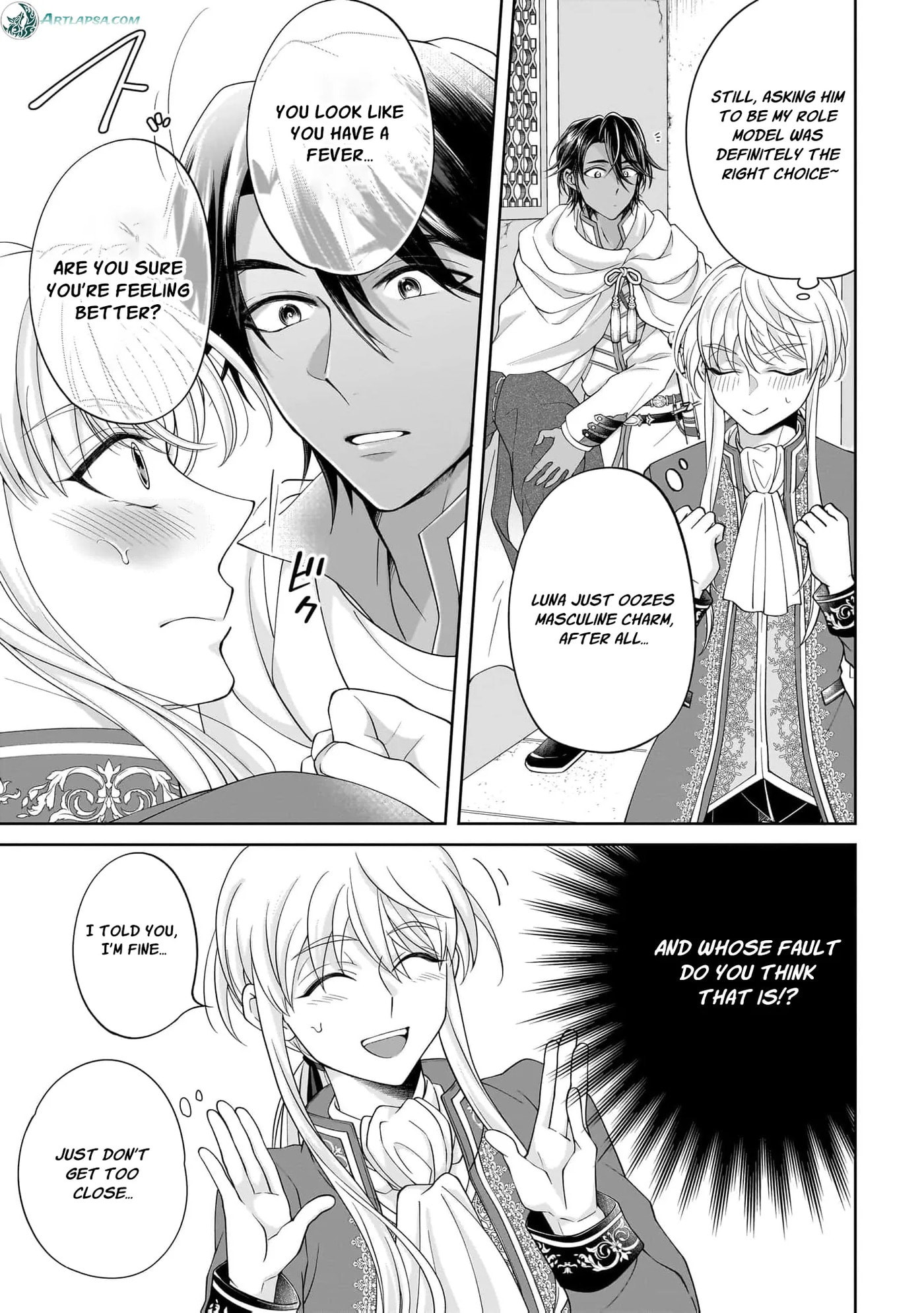 Hito Yonde, Ikemen Reijou Chapter 15 page 6 - 