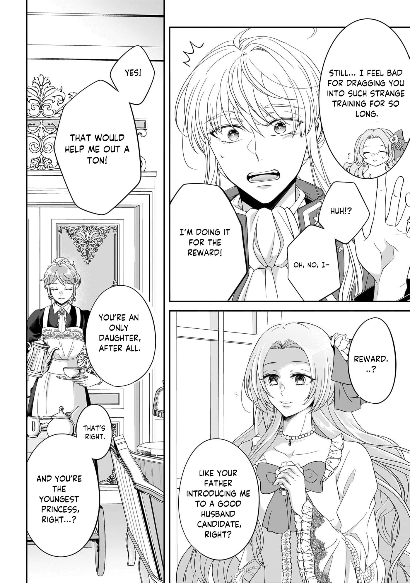 Hito Yonde, Ikemen Reijou Chapter 2 page 13 - 