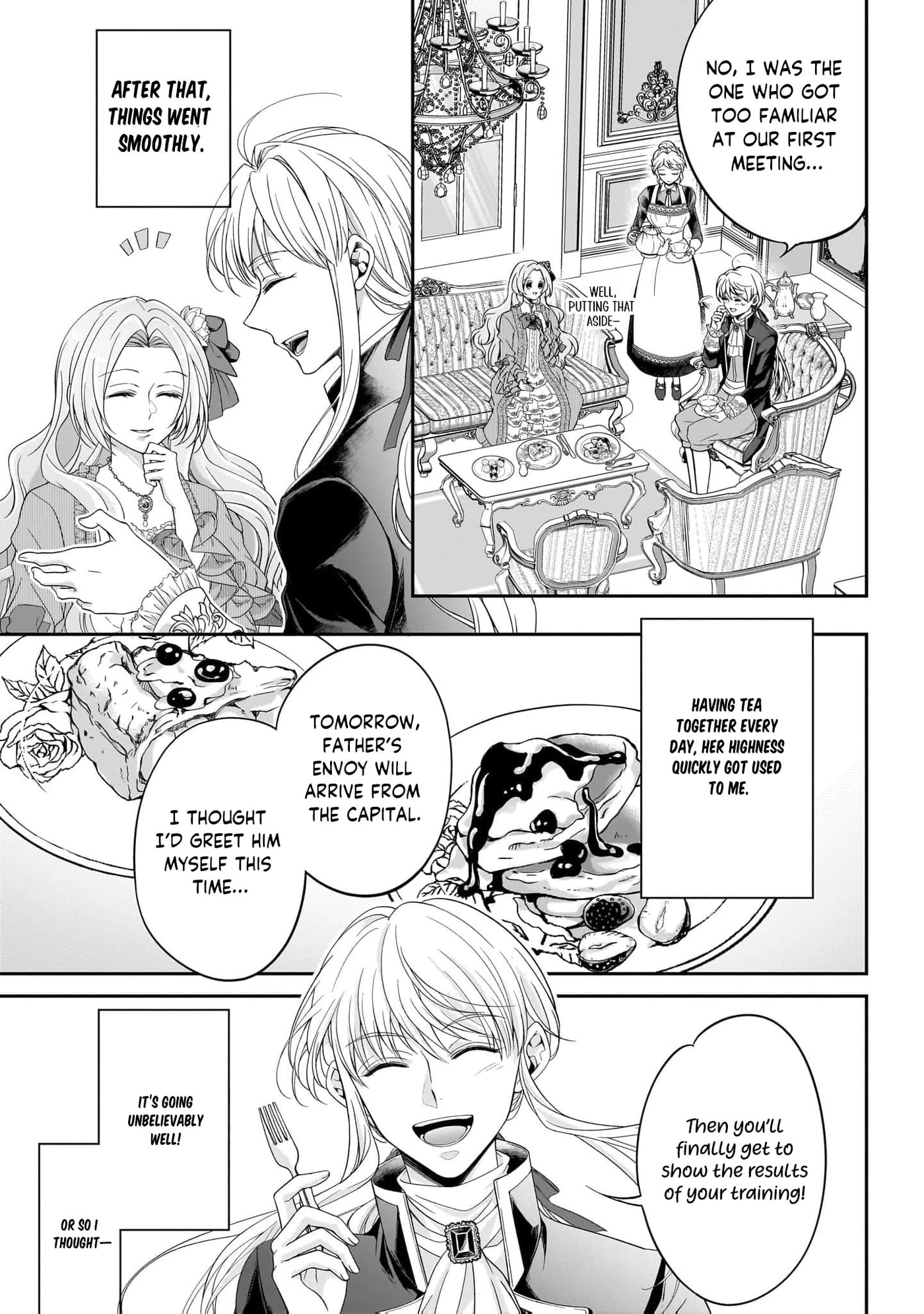 Hito Yonde, Ikemen Reijou Chapter 2 page 8 - 