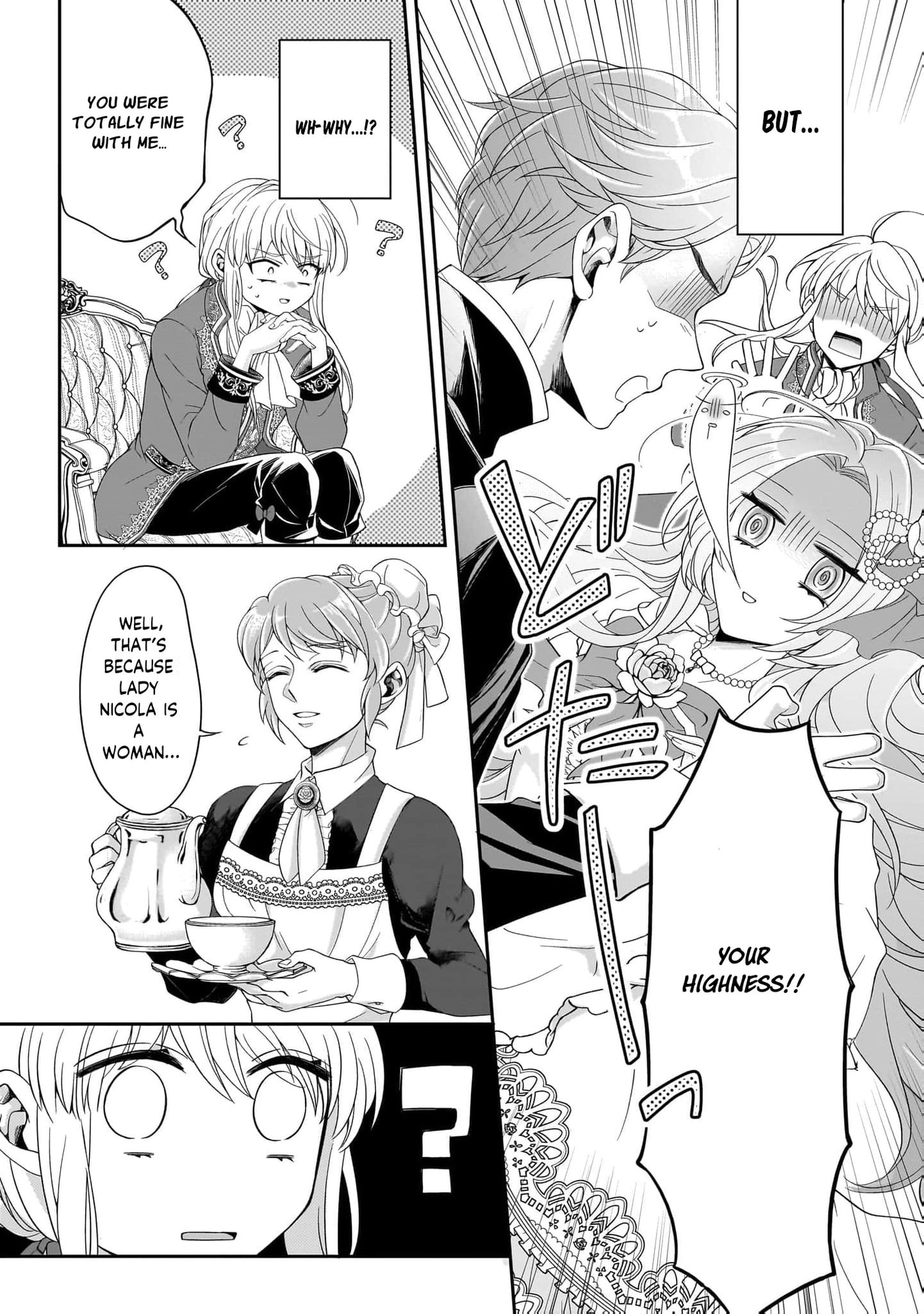Hito Yonde, Ikemen Reijou Chapter 2 page 9 - 