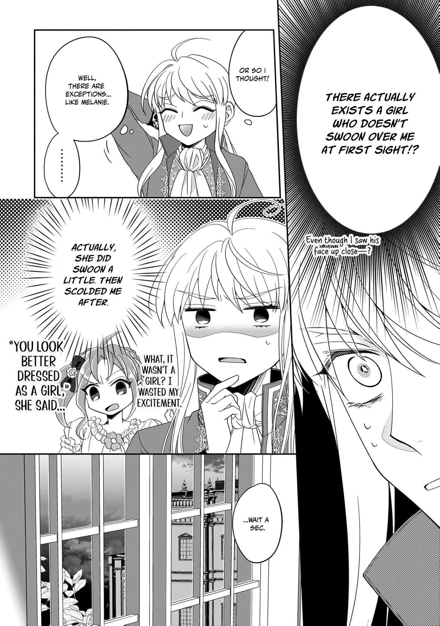 Hito Yonde, Ikemen Reijou Chapter 3 page 11 - 