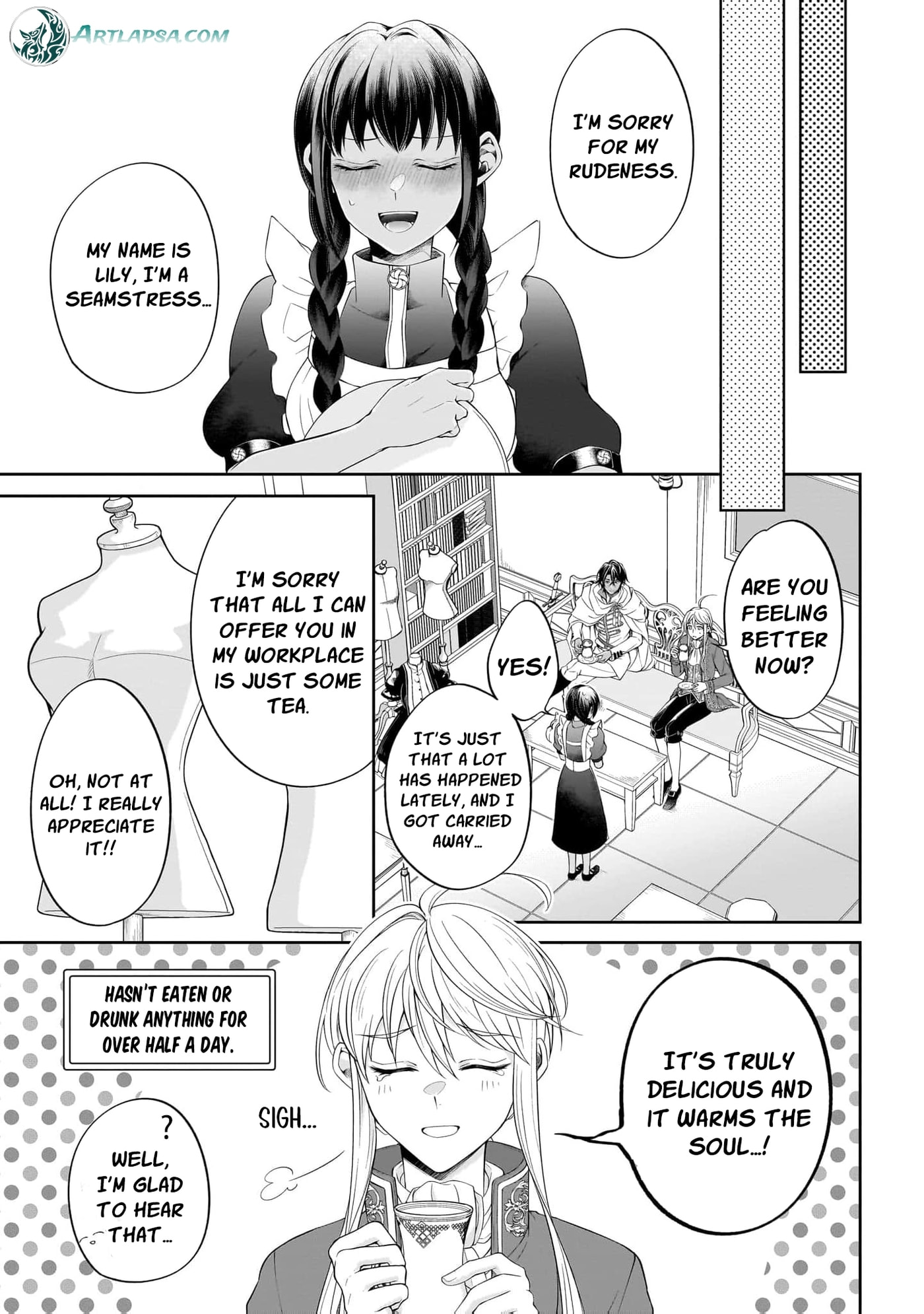 Hito Yonde, Ikemen Reijou Chapter 6 page 18 - 