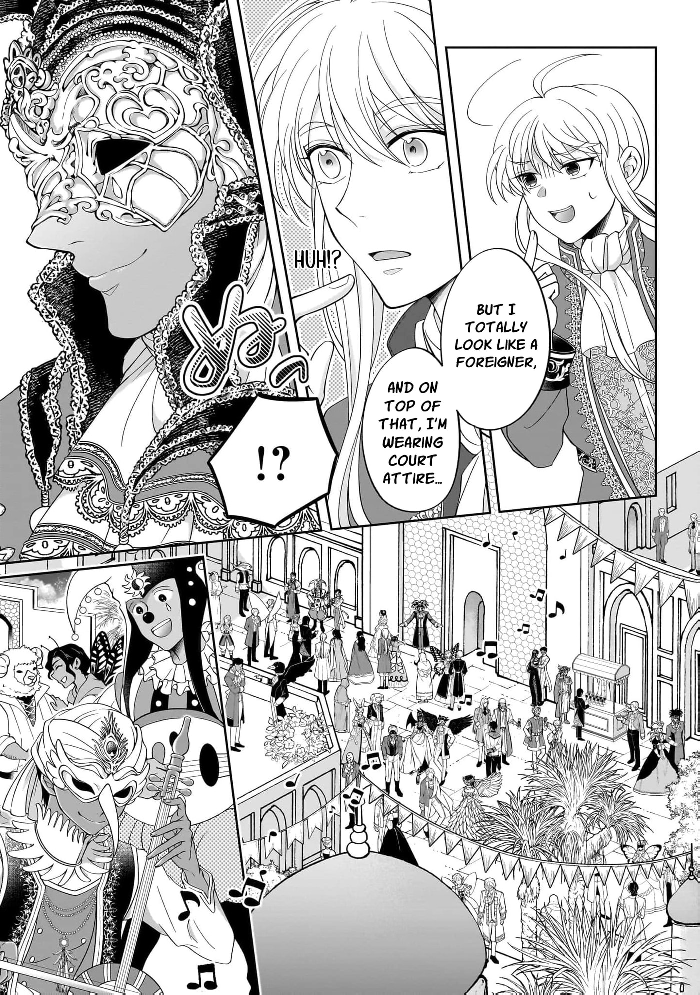 Hito Yonde, Ikemen Reijou Chapter 6 page 6 - 