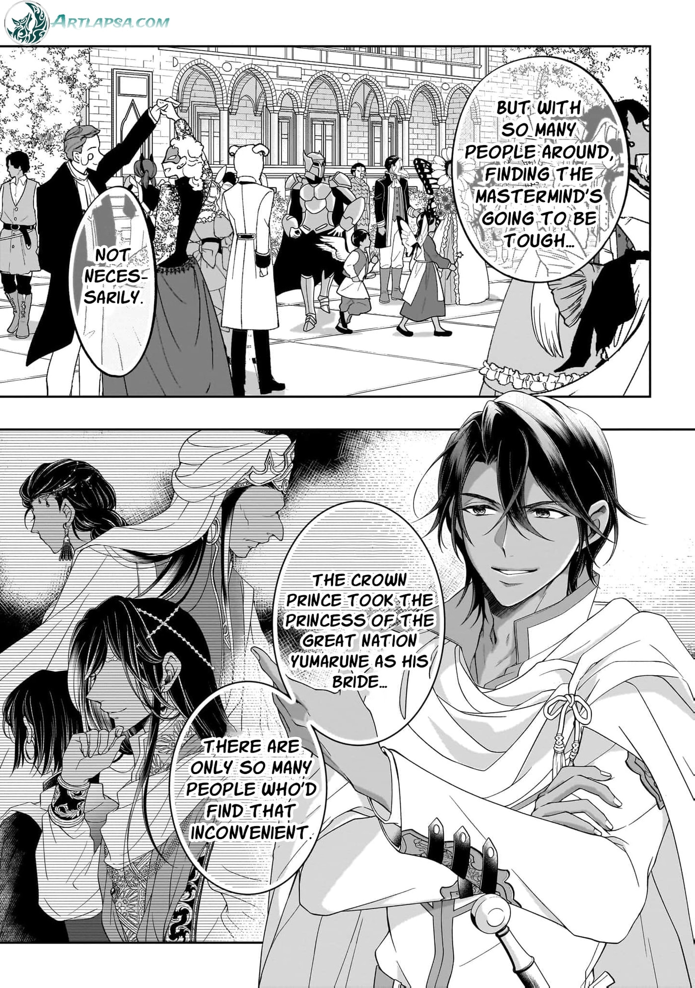 Hito Yonde, Ikemen Reijou Chapter 6 page 8 - 