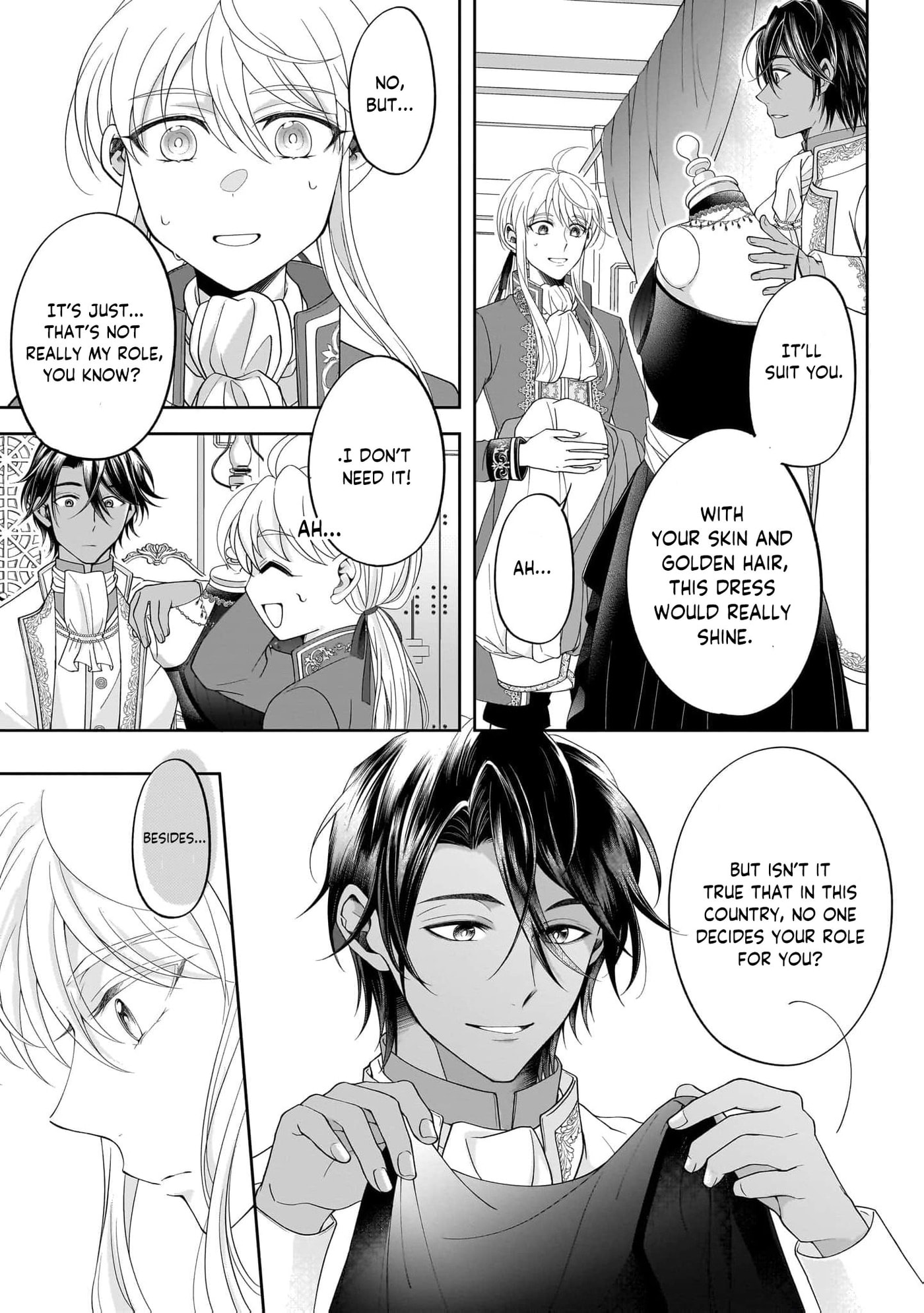 Hito Yonde, Ikemen Reijou Chapter 8 page 14 - 