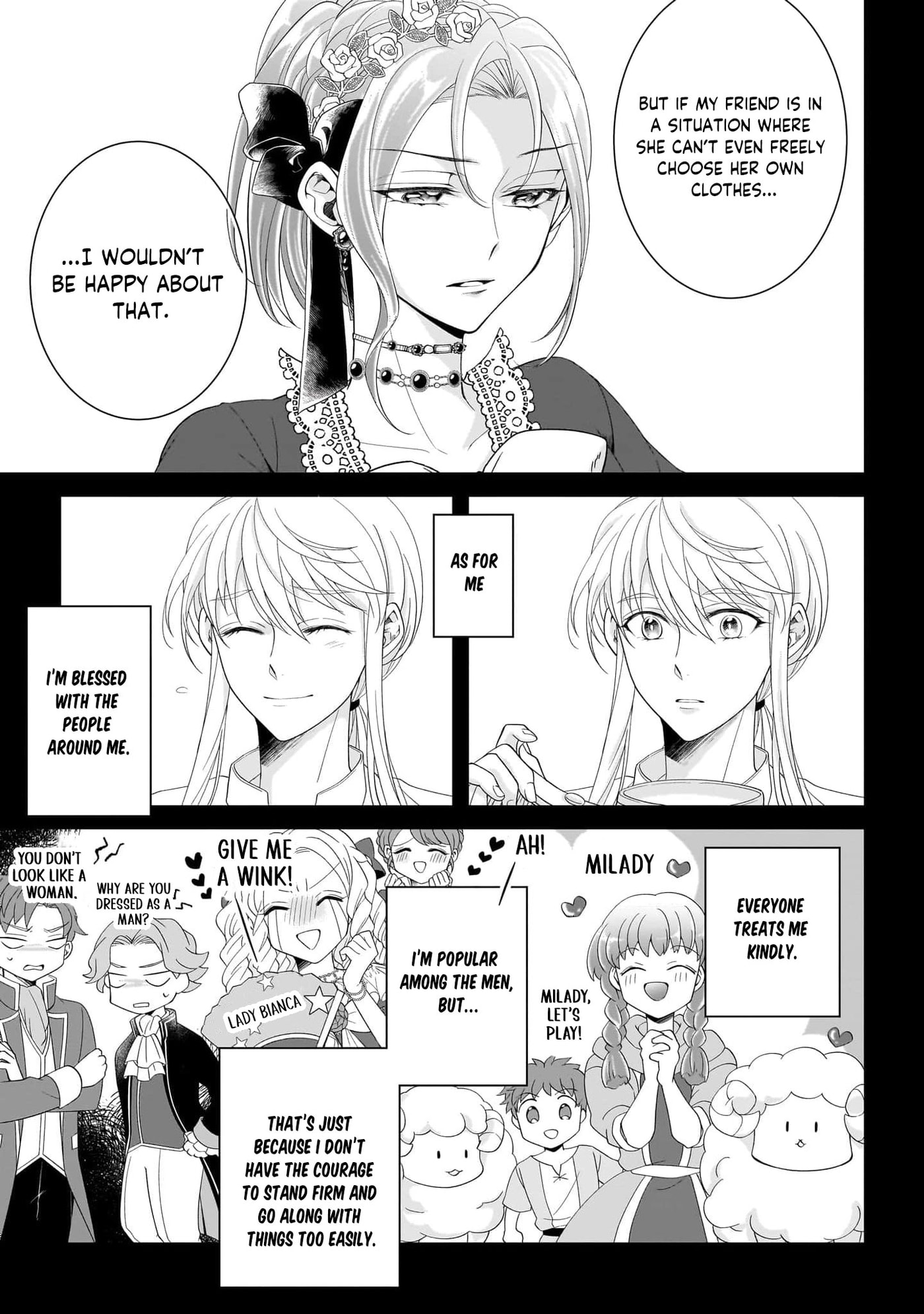 Hito Yonde, Ikemen Reijou Chapter 8 page 18 - 