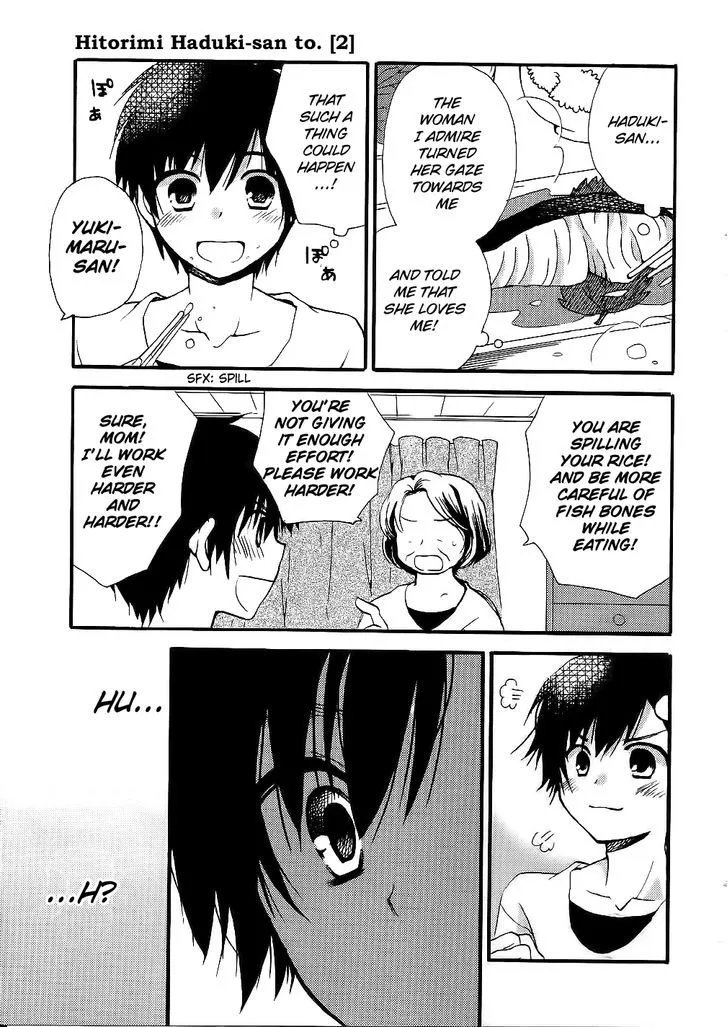 Hitorimi Haduki-san to. Chapter 13 page 10 - 