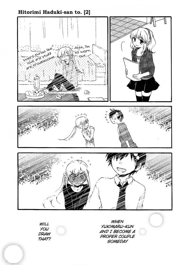 Hitorimi Haduki-san to. Chapter 14 page 20 - 