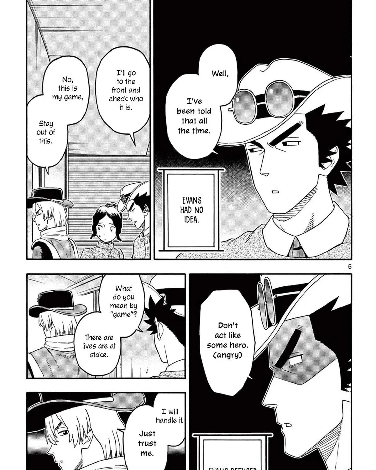 Read Hoankan Evans no Uso chapter 213 image 8 on Lezhin