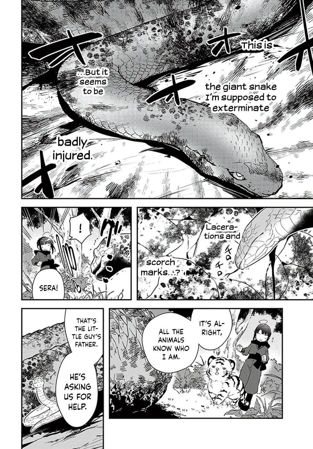 Read Holy Guardian Tiger chapter 10 image 2 on Lezhin