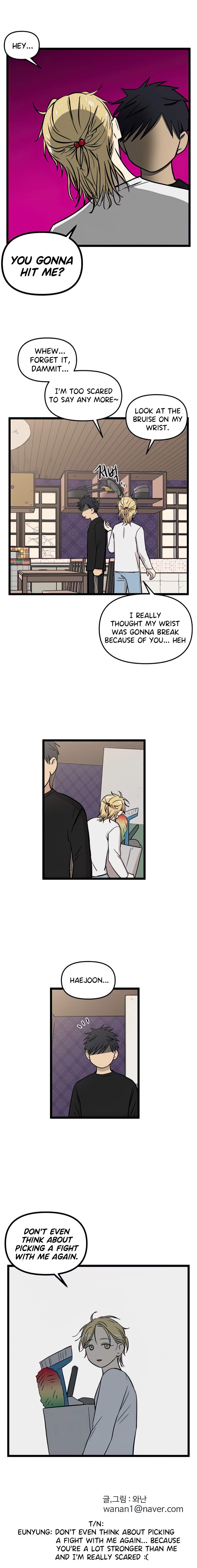 Read Homeless chapter 100 image 11 on Lezhin