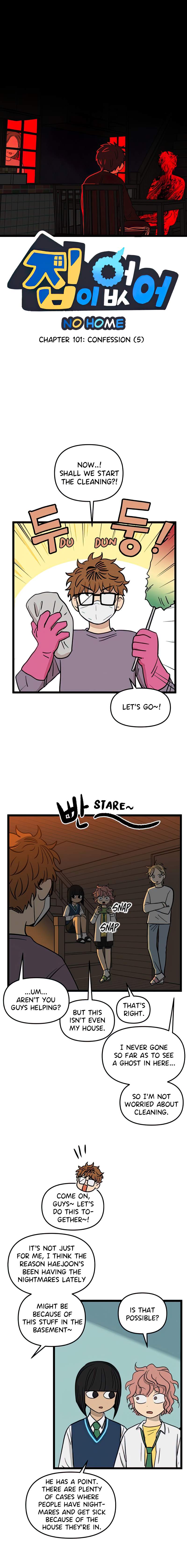 Read Homeless chapter 101 image 0 on Lezhin