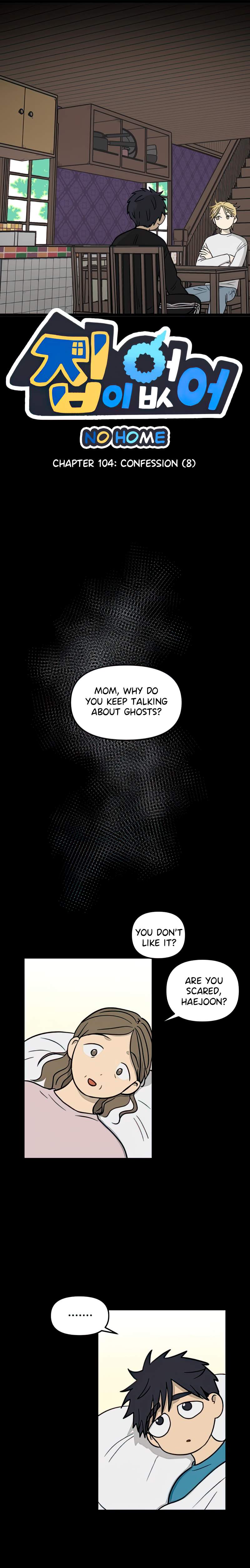 Read Homeless chapter 104 image 0 on Lezhin