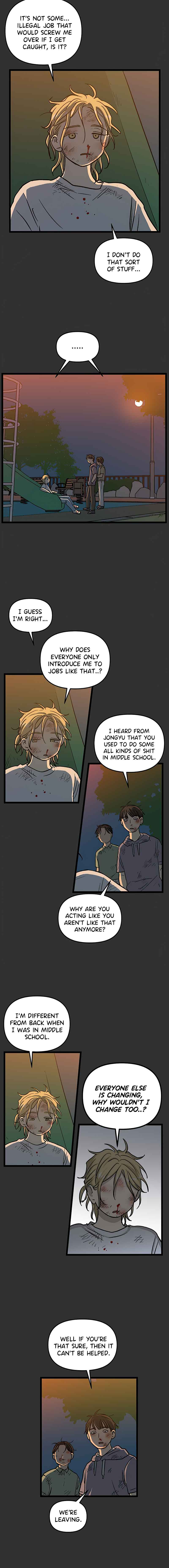 Read Homeless chapter 150 image 5 on Lezhin