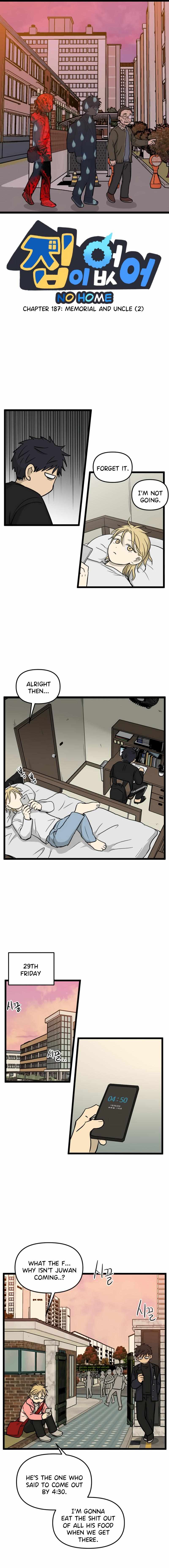 Read Homeless chapter 187 image 0 on Lezhin