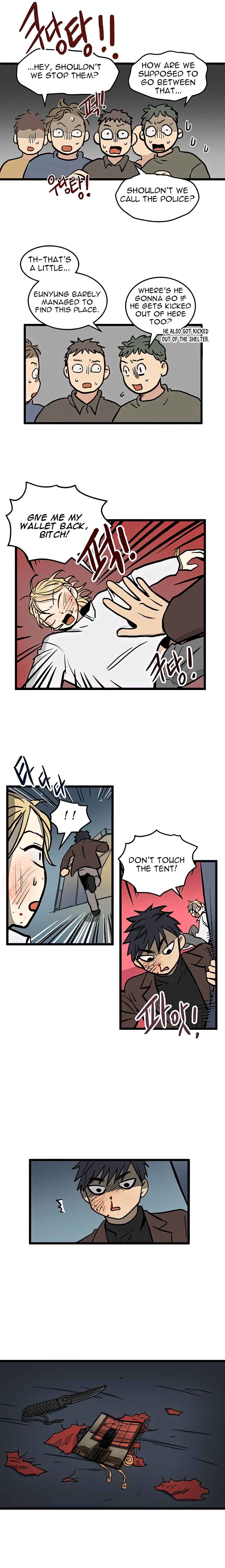 Read Homeless chapter 2 image 12 on Lezhin