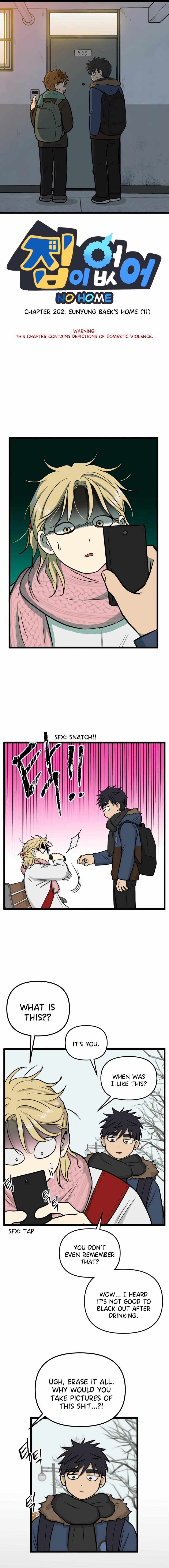 Read Homeless chapter 202 image 0 on Lezhin
