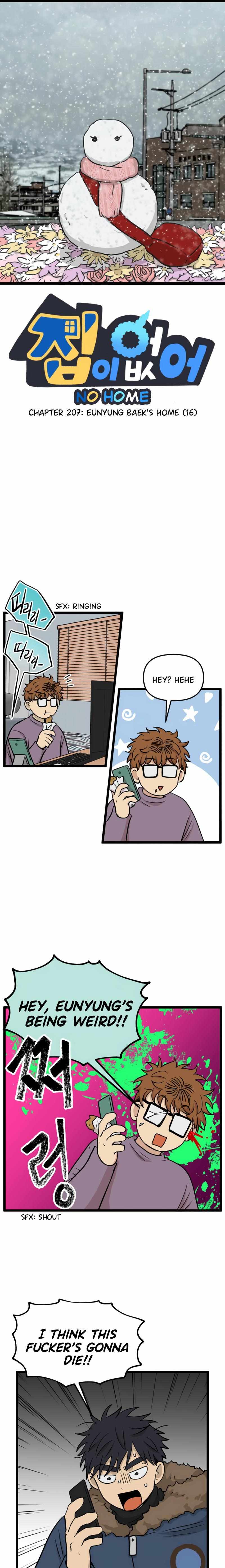 Read Homeless chapter 207 image 1 on Lezhin