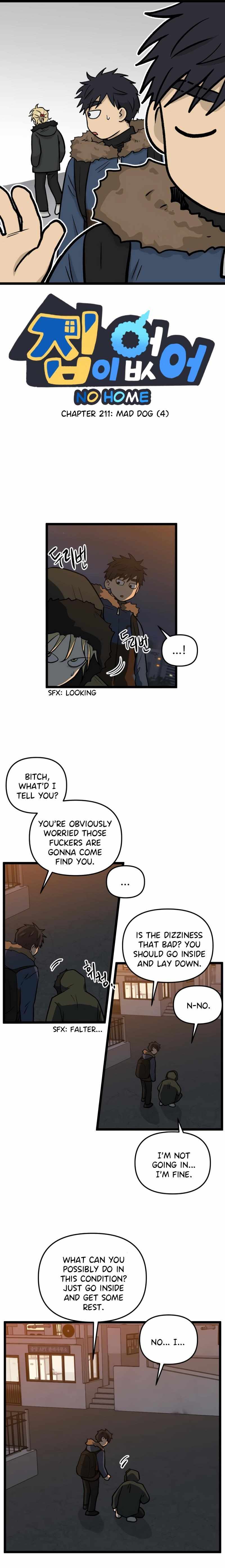 Read Homeless chapter 211 image 0 on Lezhin