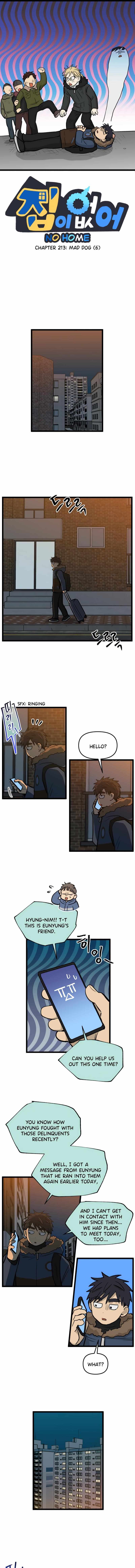 Read Homeless chapter 213 image 1 on Lezhin
