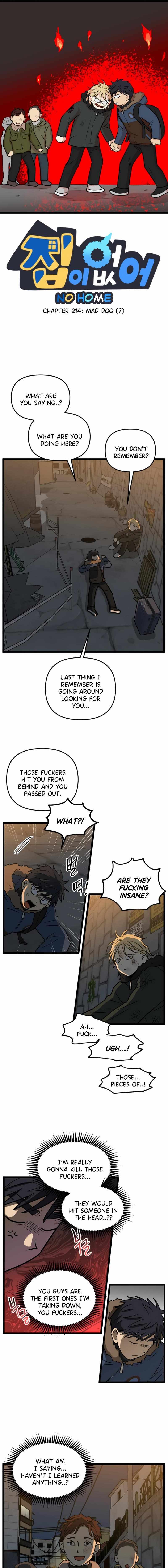 Read Homeless chapter 214 image 1 on Lezhin