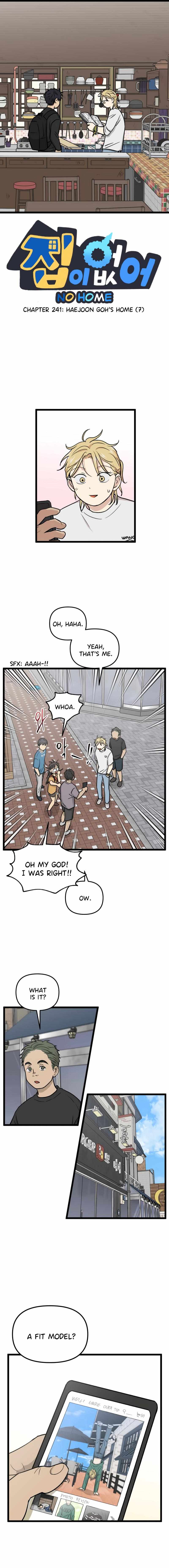 Read Homeless chapter 241 image 1 on Lezhin