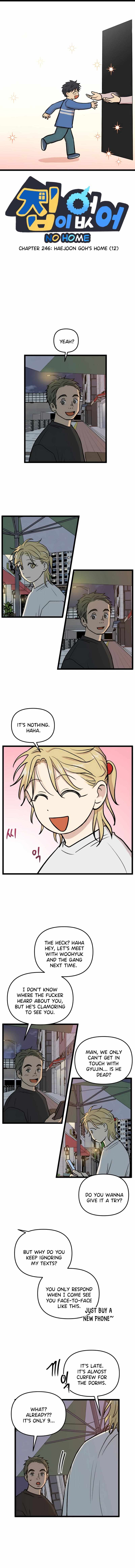 Read Homeless chapter 246 image 1 on Lezhin