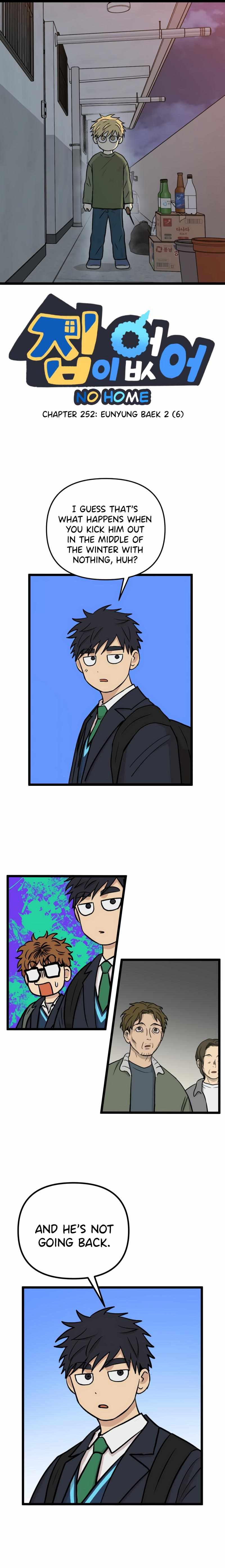 Read Homeless chapter 252 image 0 on Lezhin
