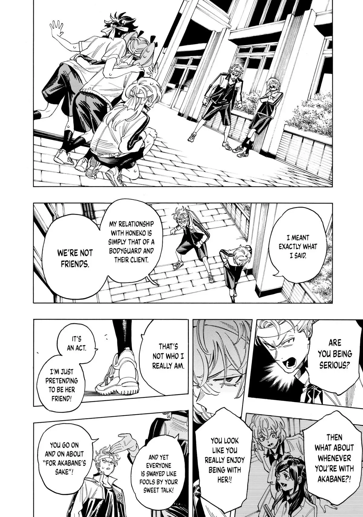 Read Honeko Akabane’s Bodyguards chapter 10 image 13 on Lezhin