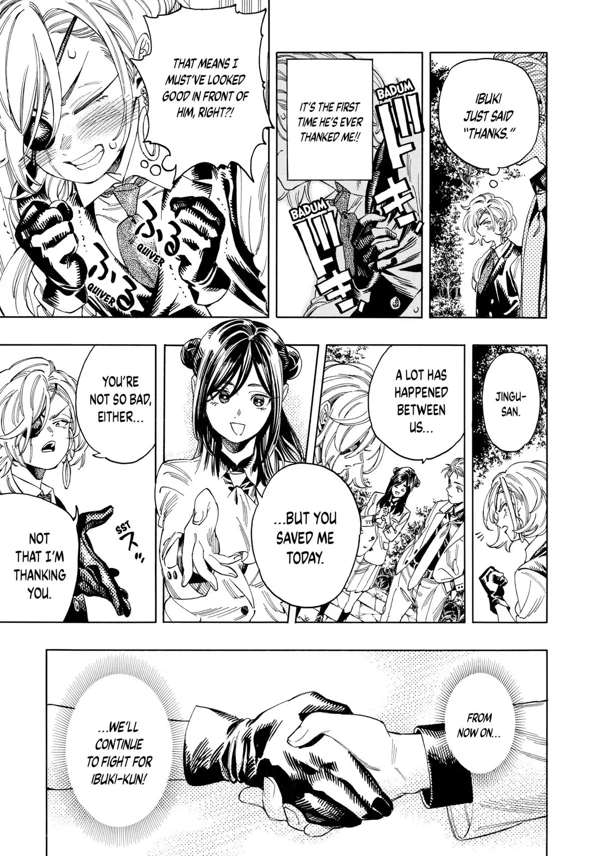 Read Honeko Akabane’s Bodyguards chapter 19 image 18 on Lezhin