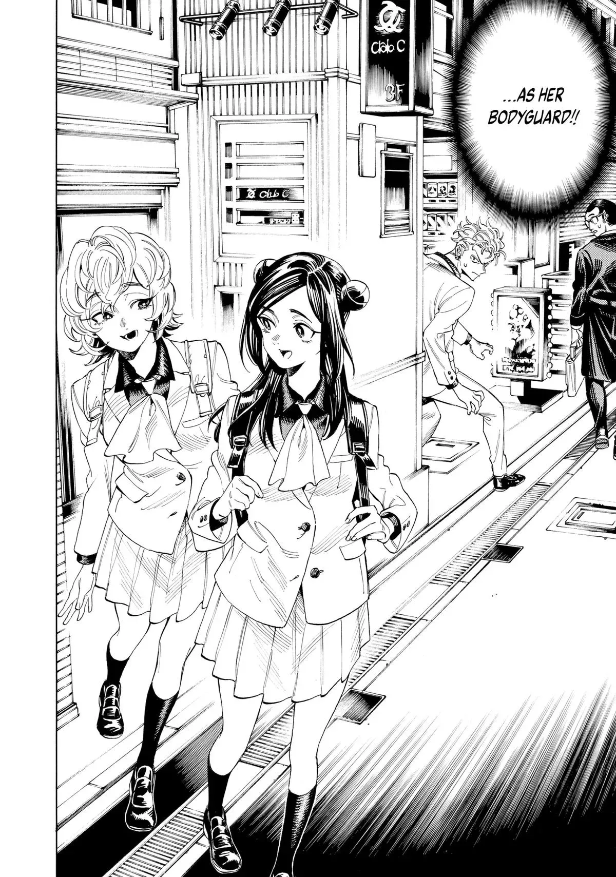 Read Honeko Akabane’s Bodyguards chapter 2 image 1 on Lezhin