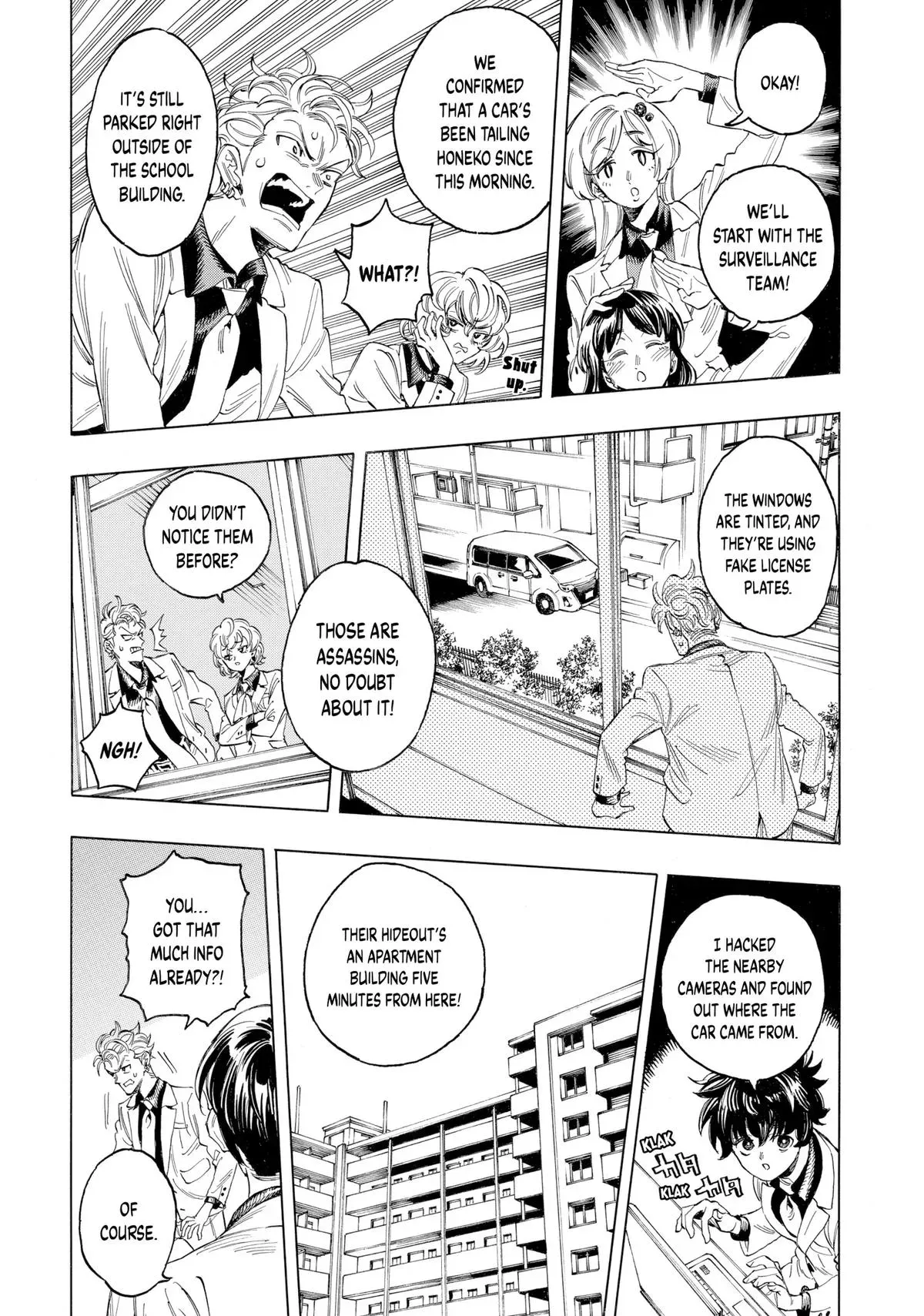 Read Honeko Akabane’s Bodyguards chapter 2 image 14 on Lezhin