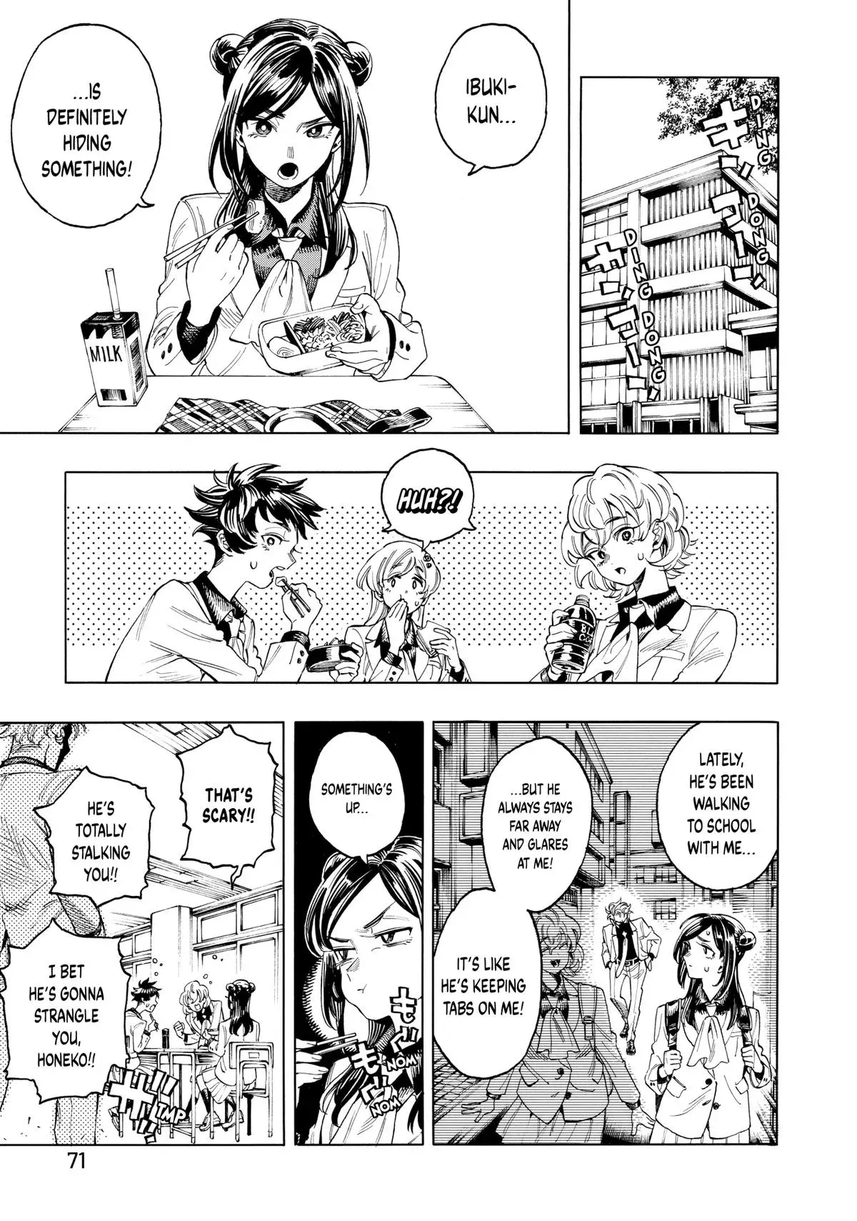 Read Honeko Akabane’s Bodyguards chapter 2 image 4 on Lezhin