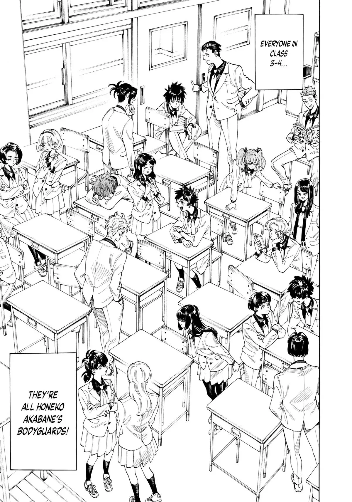 Read Honeko Akabane’s Bodyguards chapter 2 image 8 on Lezhin