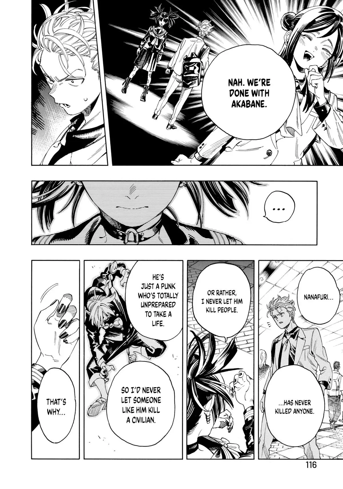 Read Honeko Akabane’s Bodyguards chapter 20 image 7 on Lezhin