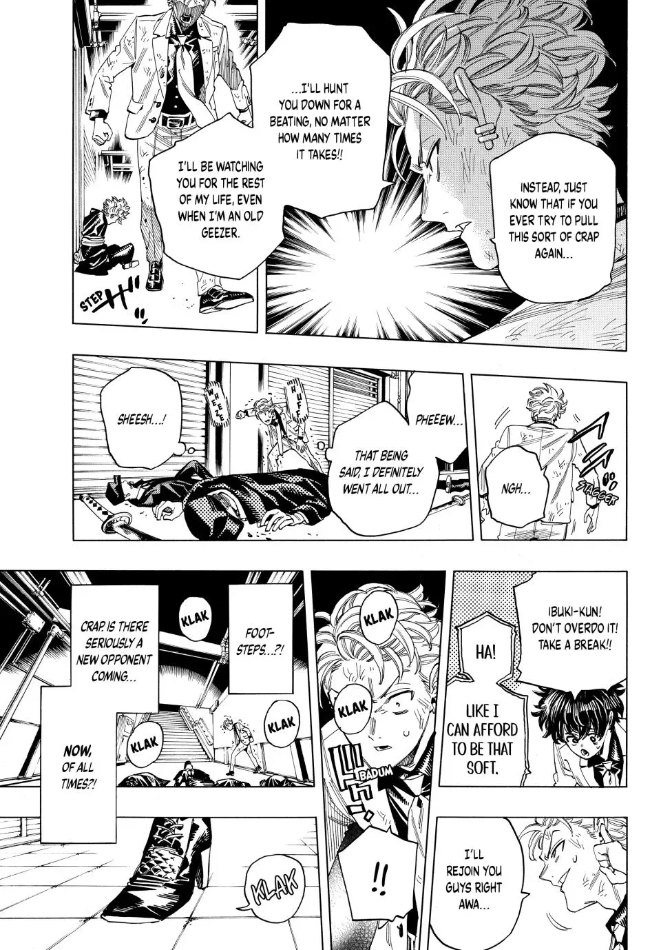 Read Honeko Akabane’s Bodyguards chapter 38 image 3 on Lezhin