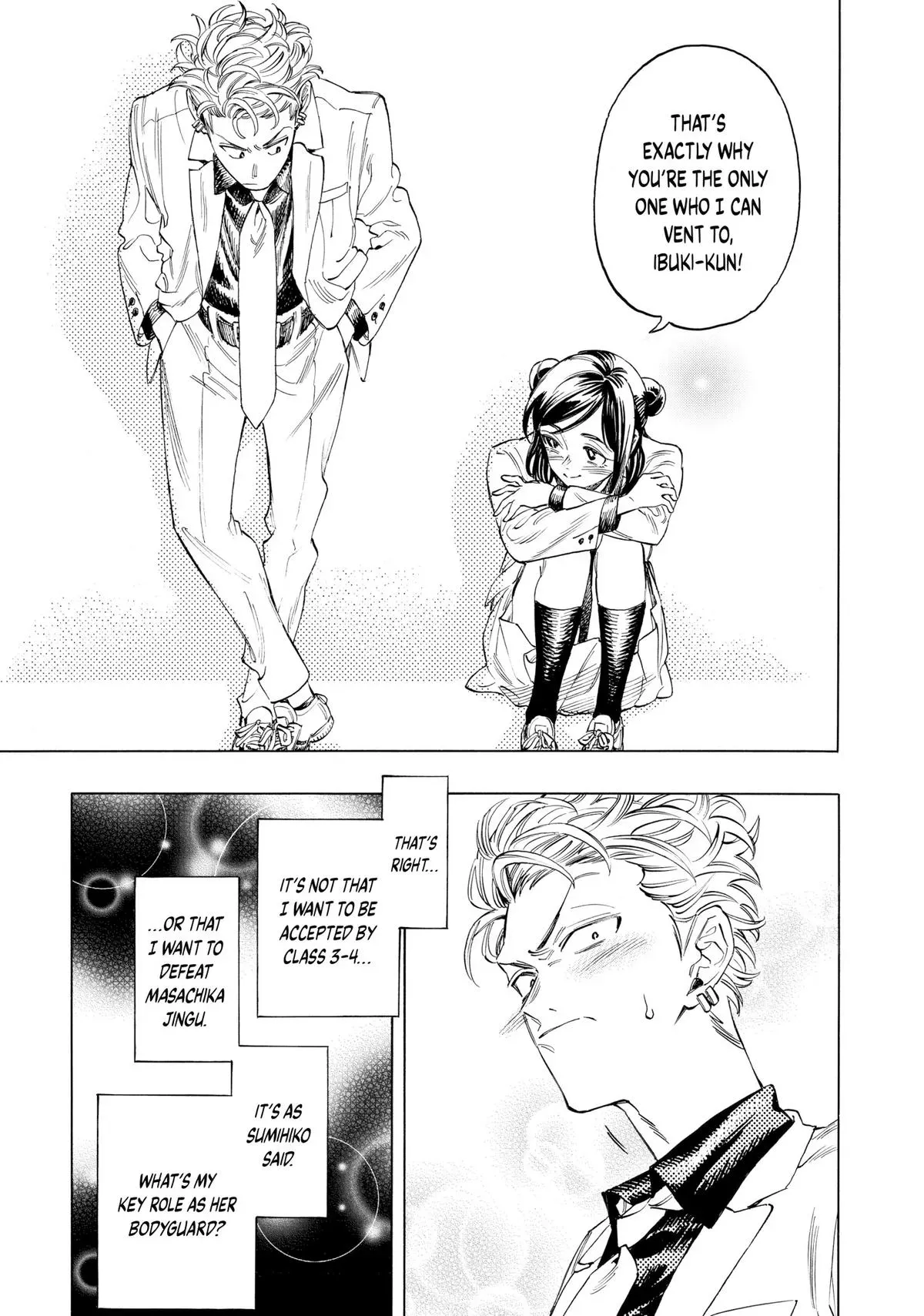 Read Honeko Akabane’s Bodyguards chapter 4 image 10 on Lezhin
