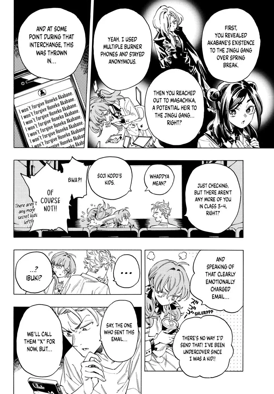 Read Honeko Akabane’s Bodyguards chapter 50 image 2 on Lezhin