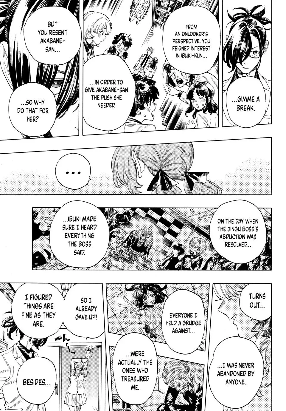Read Honeko Akabane’s Bodyguards chapter 64 image 12 on Lezhin