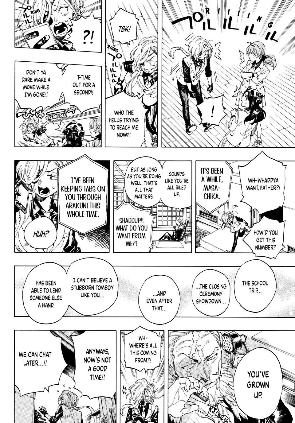 Read Honeko Akabane’s Bodyguards chapter 64 image 5 on Lezhin