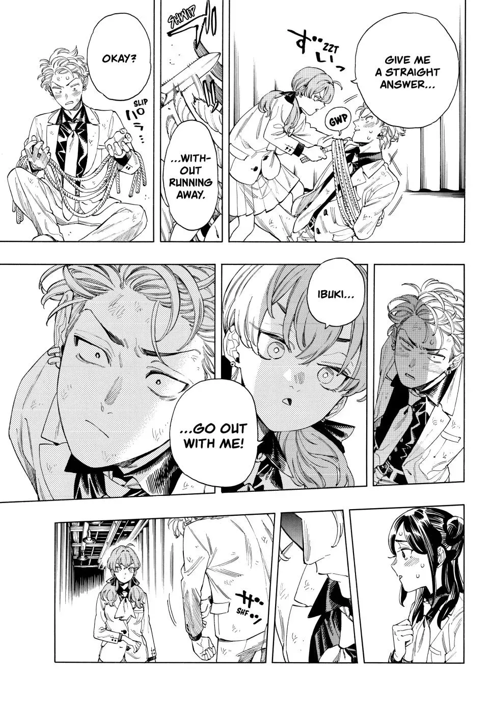 Read Honeko Akabane’s Bodyguards chapter 64 image 8 on Lezhin
