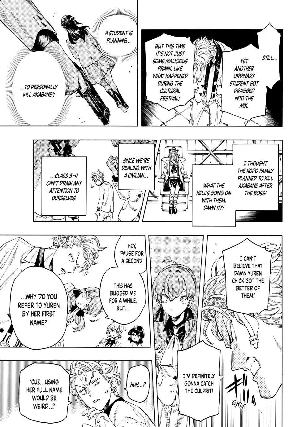 Read Honeko Akabane’s Bodyguards chapter 76 image 5 on Lezhin